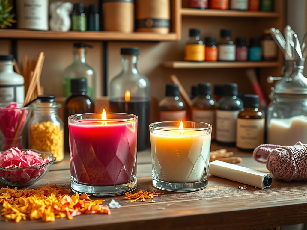 Making Soy Wax Candles